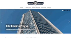 Desktop Screenshot of centr.cz