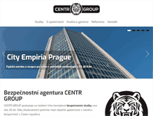 Tablet Screenshot of centr.cz